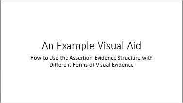 Example Visual
Aid